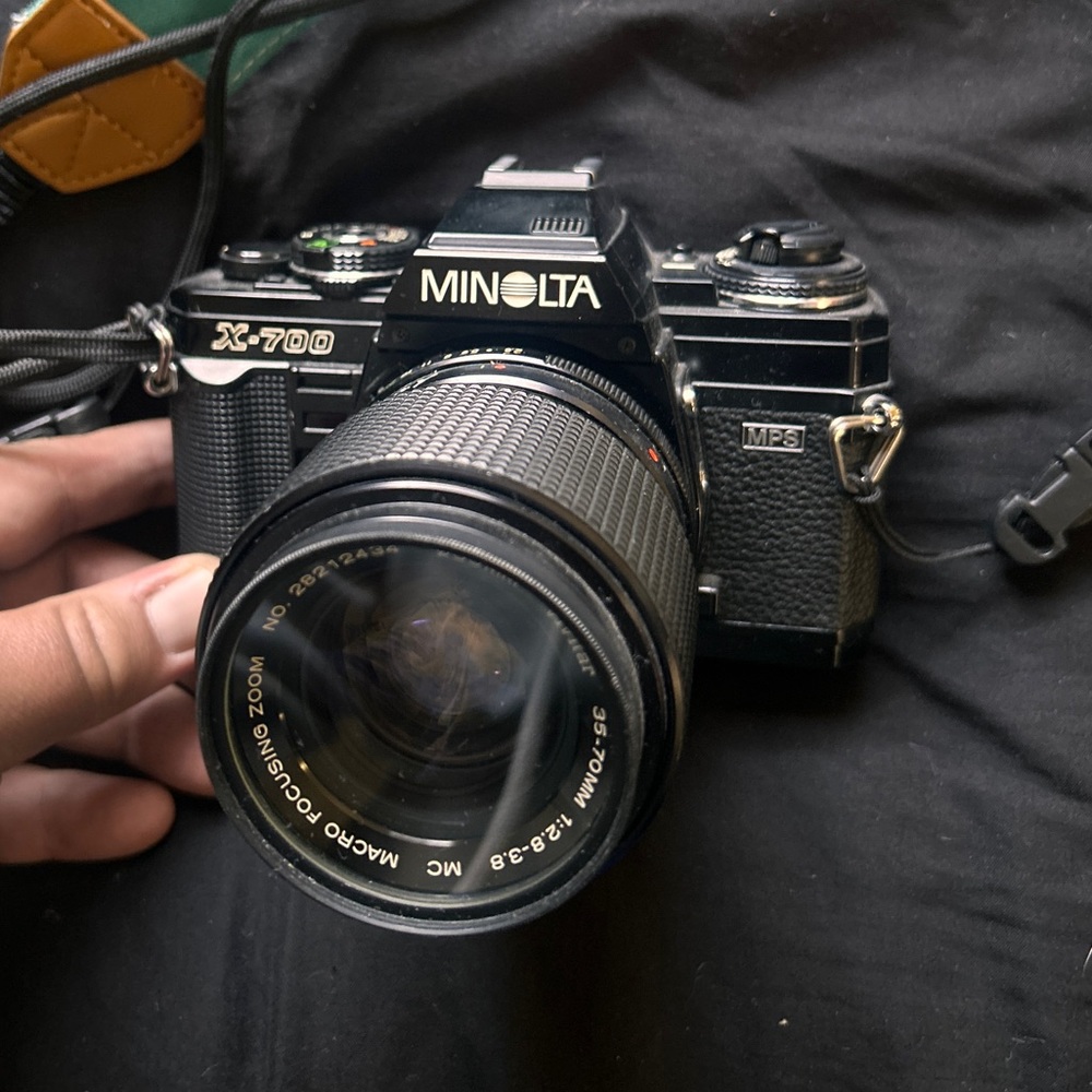 Minolta x700 film camera